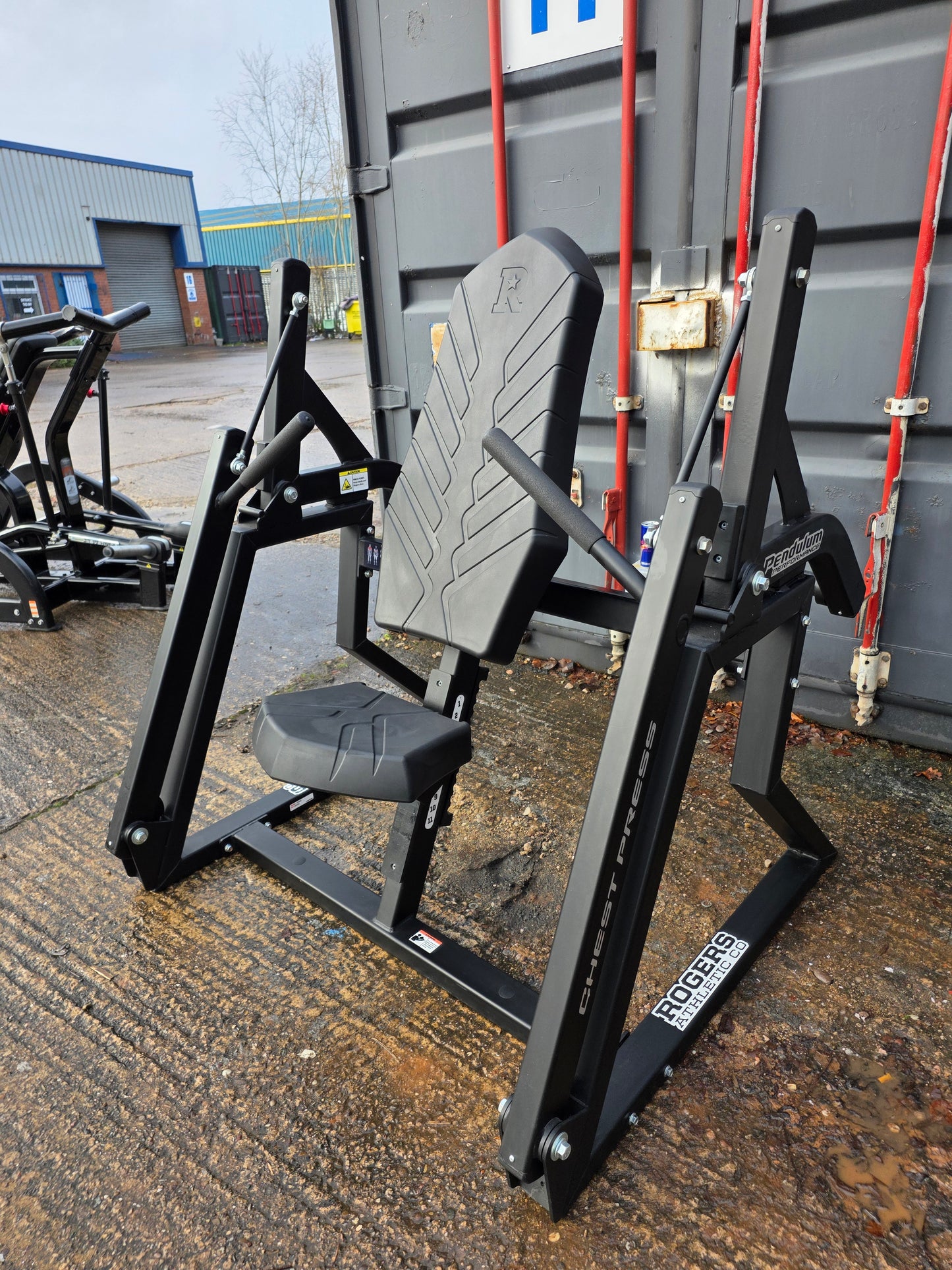 Rogers Chest Press Machine Commercial Gym Equipment