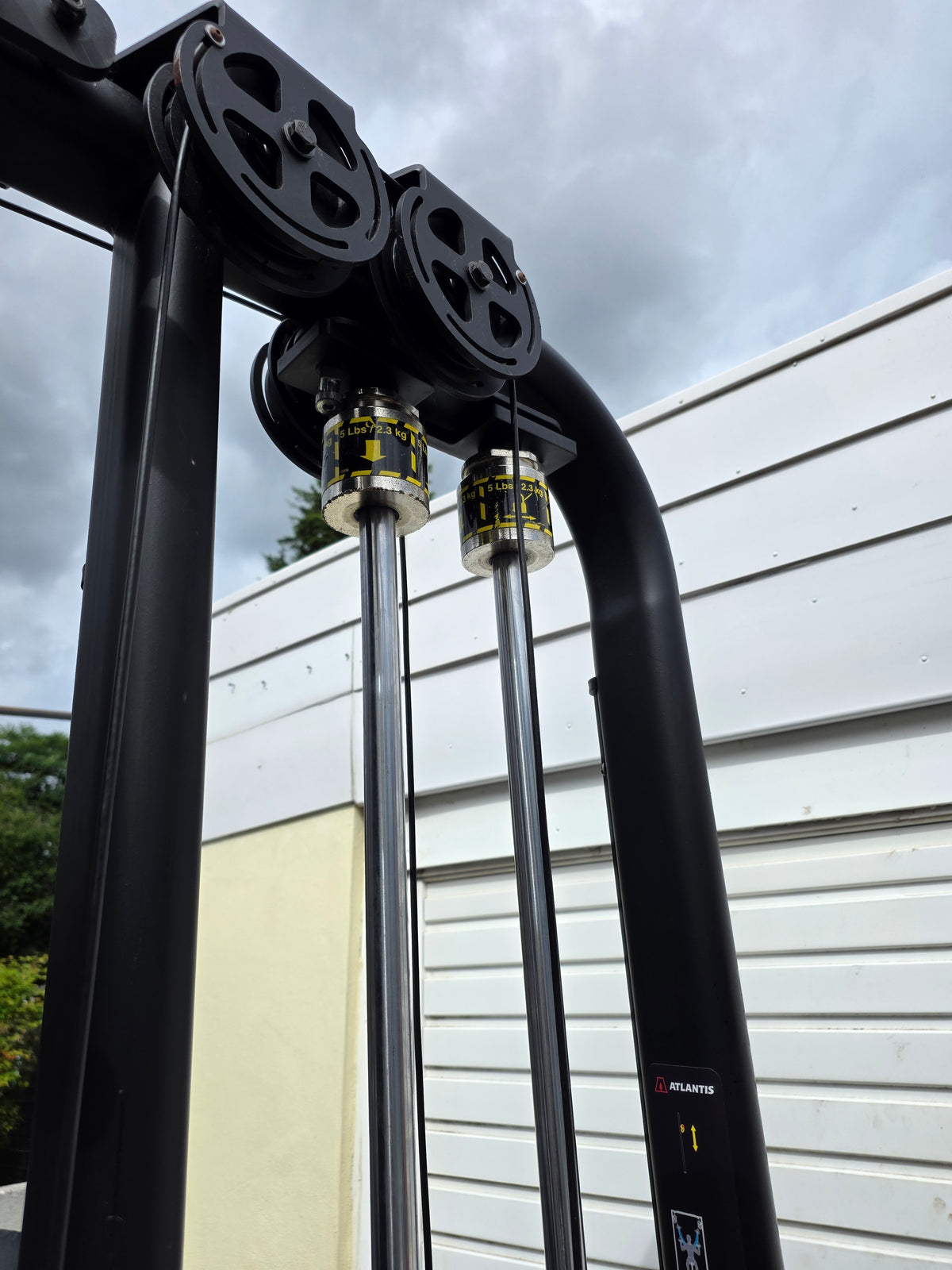 Atlantis Dual Adjustable Pulley Machine Commercial Gym Equipment