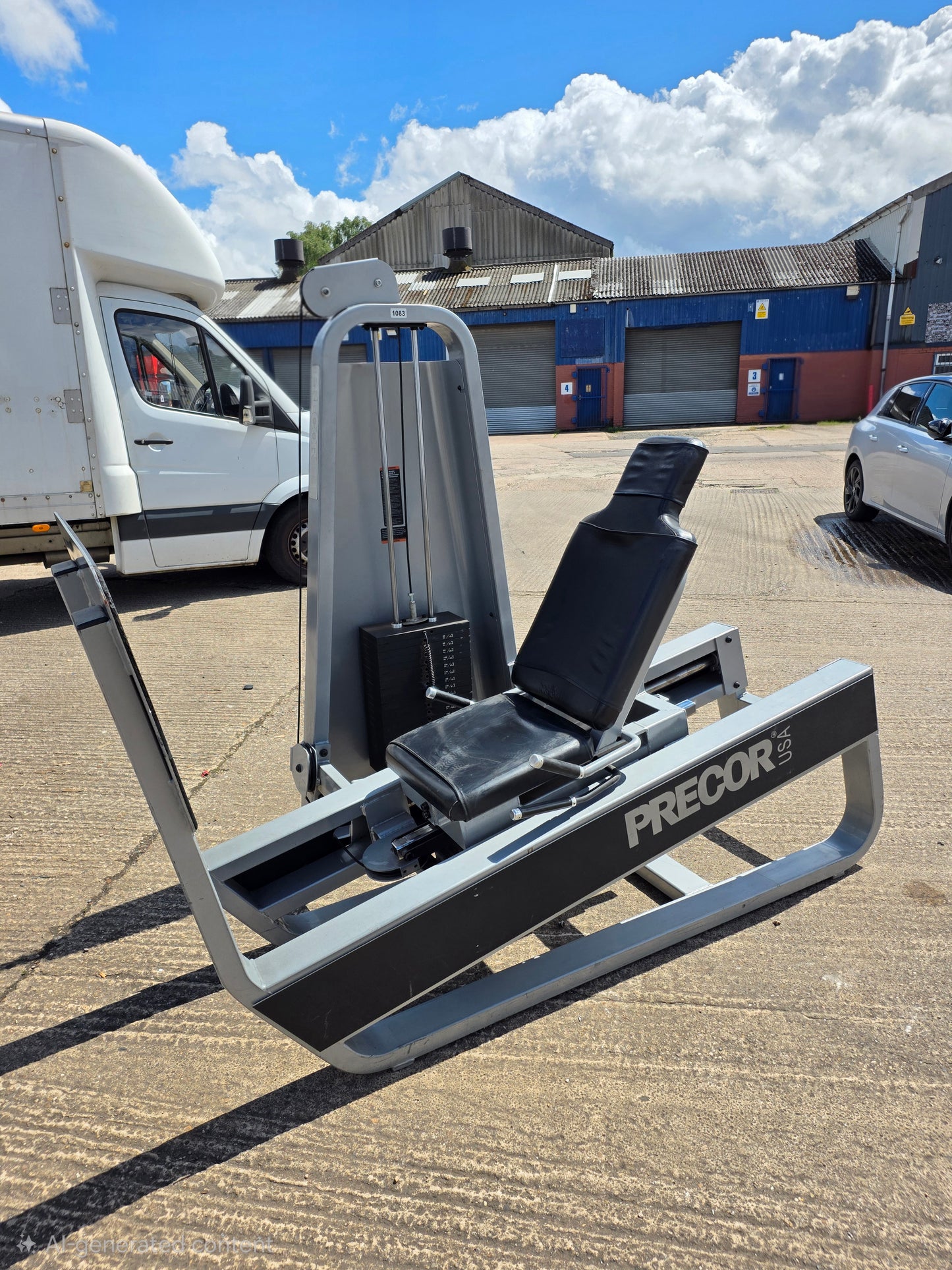 Precor Icarian Seated Leg Press Commercial Gym Equipment