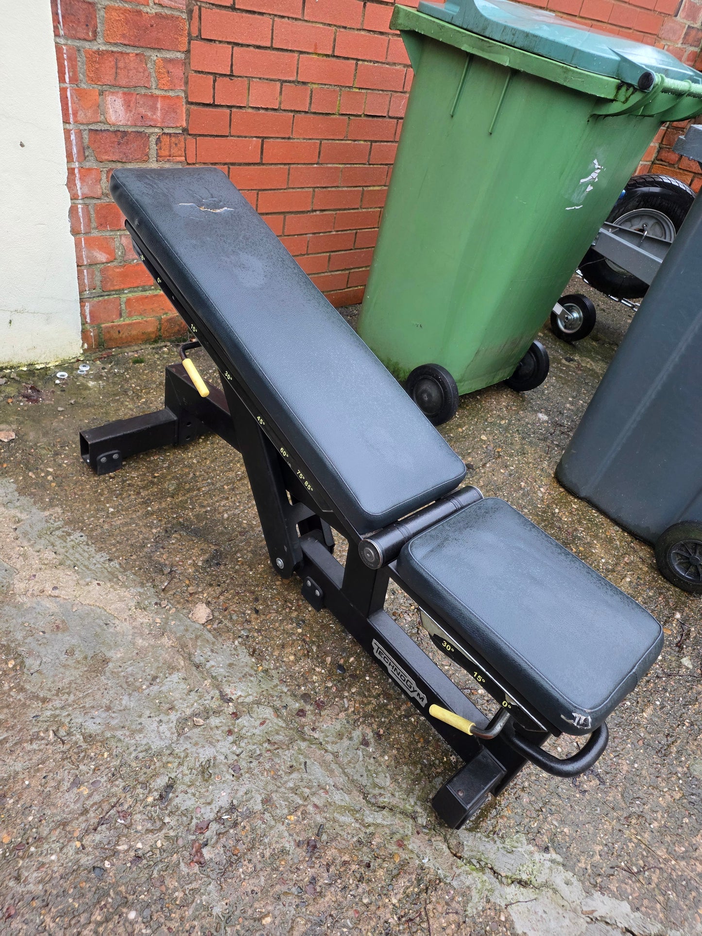 Technogym Adjustable Bench Commercial Gym Equipment