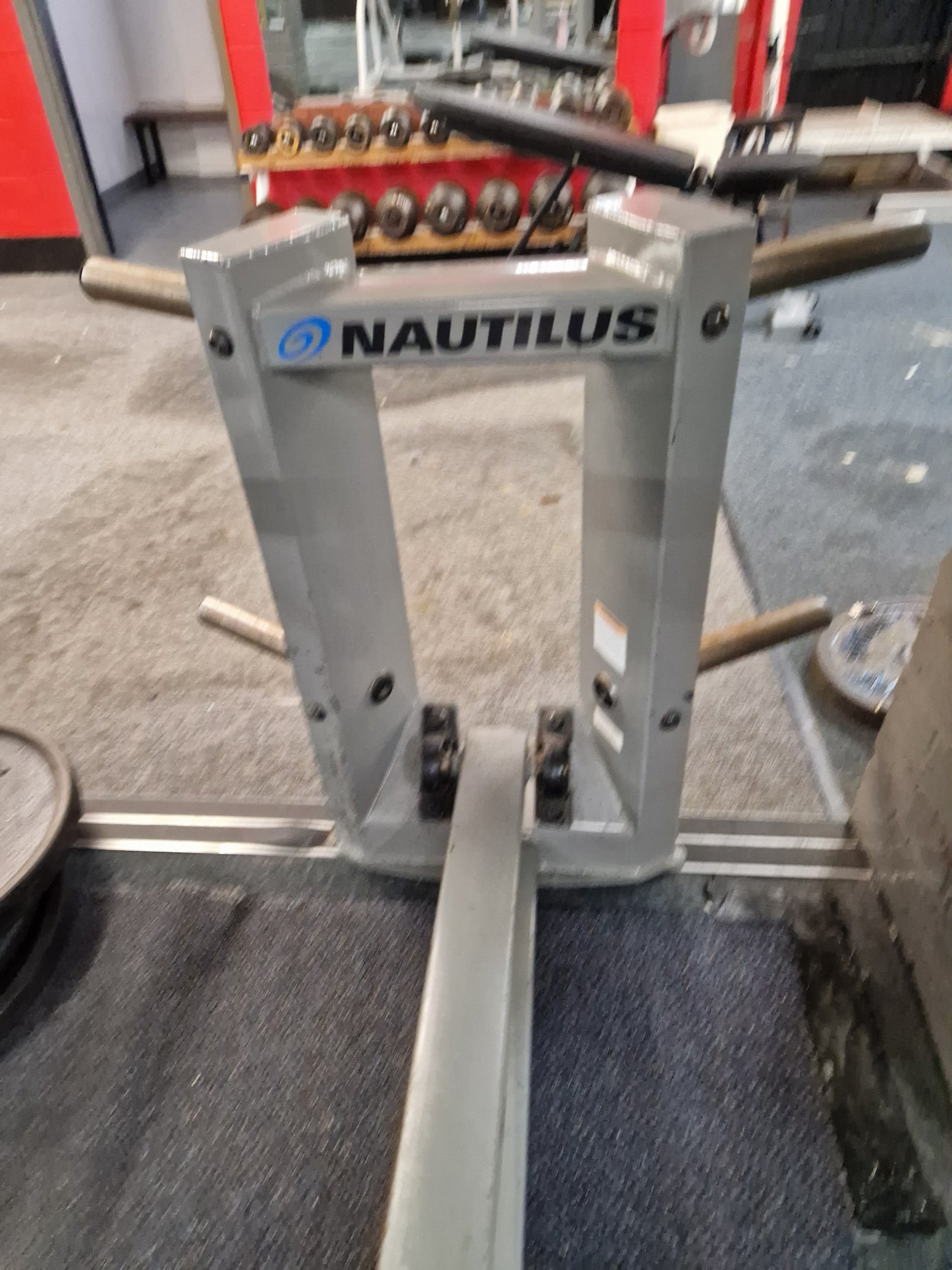 Nautilus Xpload T Bar Row Machine Commercial Gym Equipment