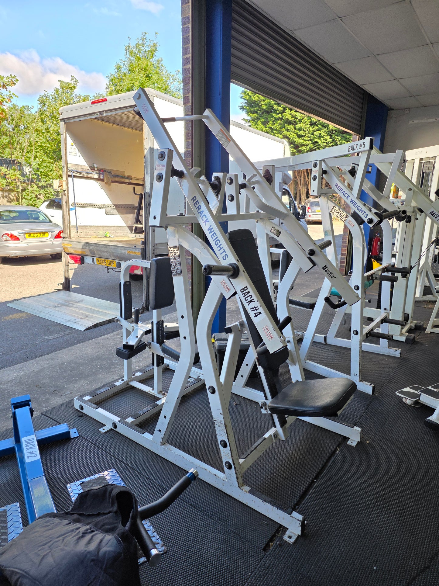 Hammer Strength Dual Incline Chest Press & Lat Pulldown Combo Commercial Gym Equipment
