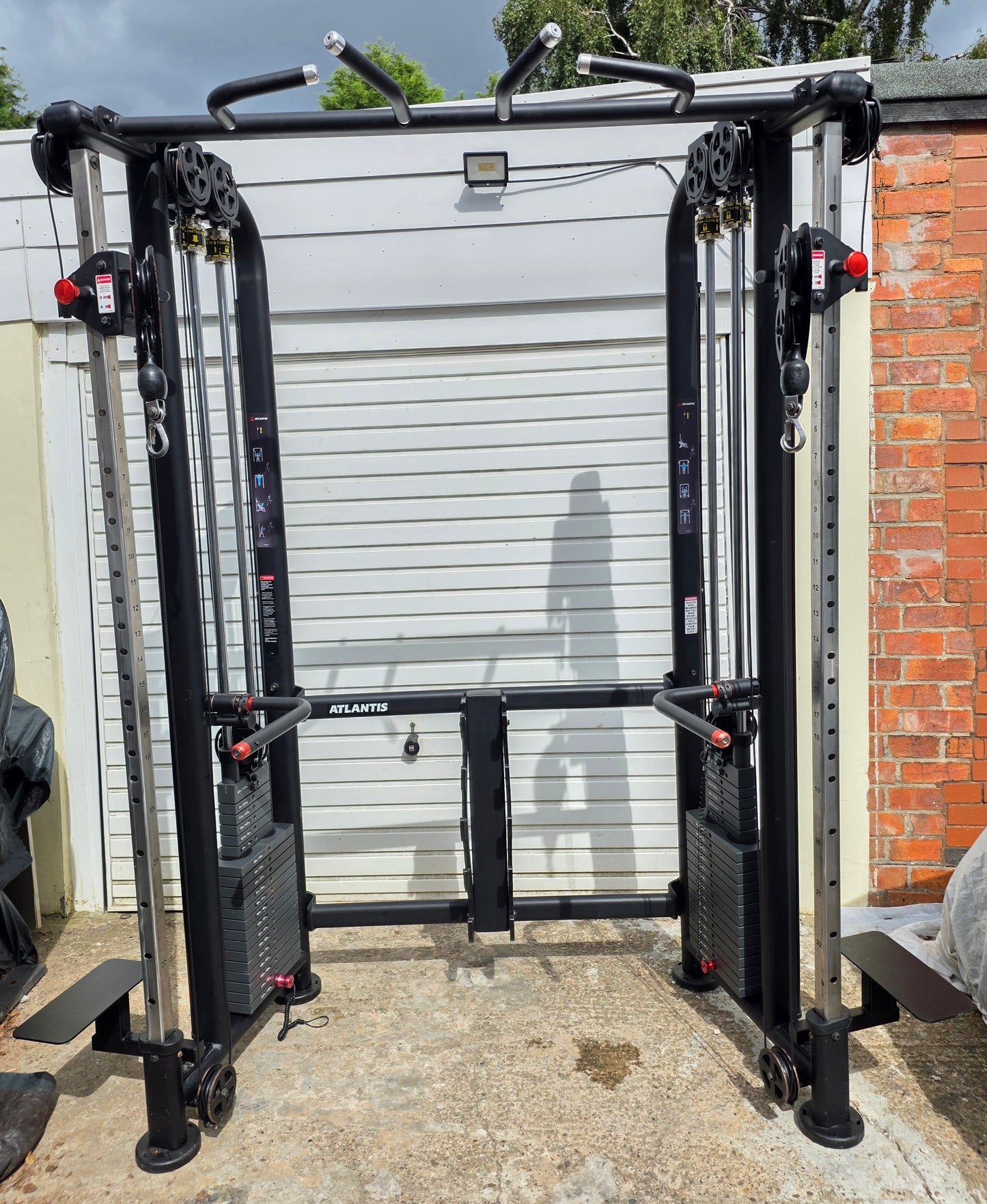 Atlantis Dual Adjustable Pulley Machine Commercial Gym Equipment