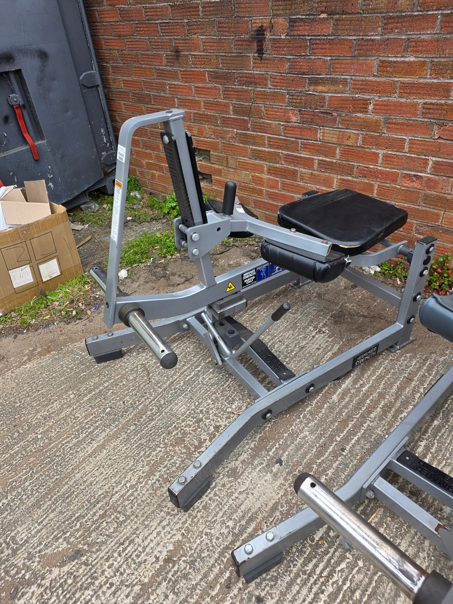 Hammer Strength Calf Raise Machine Commercial Gym Equipment