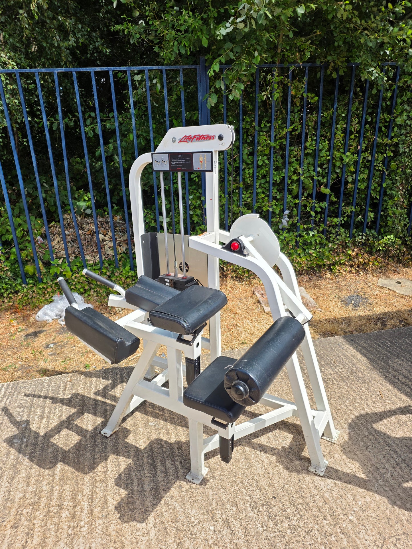 Life Fitness Pro 1 Glute Kickback Machine Commercial Gym Equipment