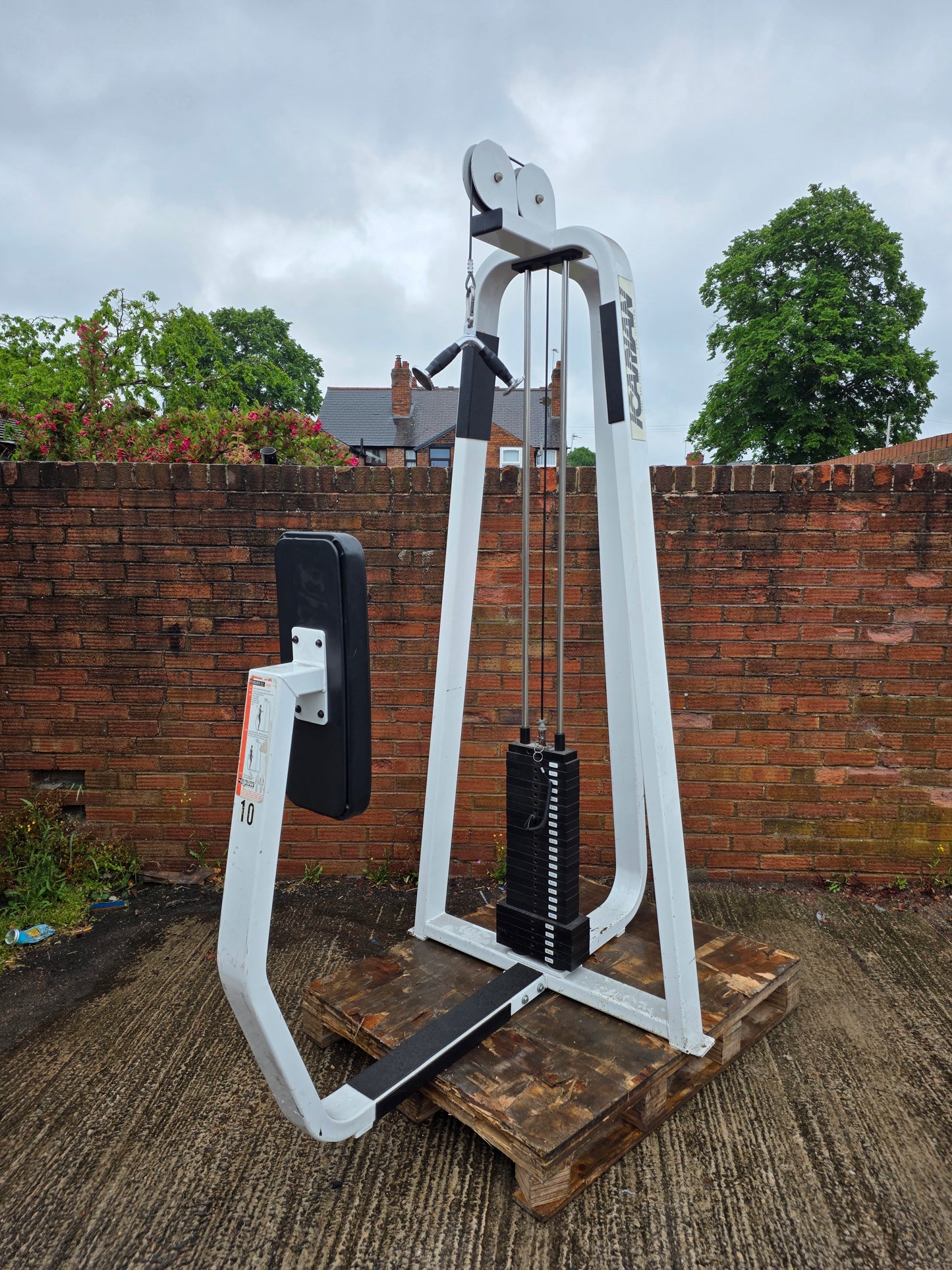 Precor Icarian Tricep Pushdown Commercial Gym Equipment