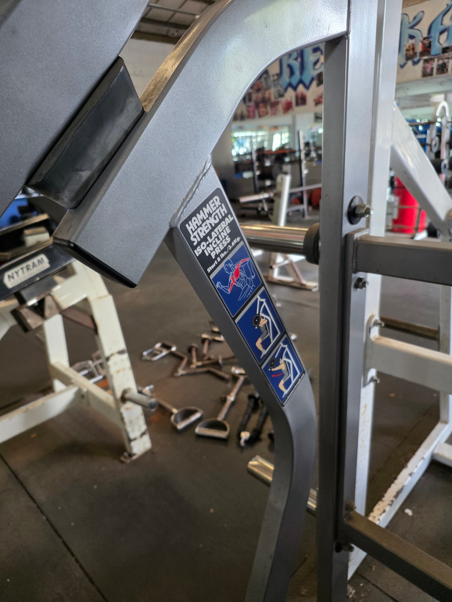 Hammer Strength Incline Chest Press Machine Commercial Gym Equipment