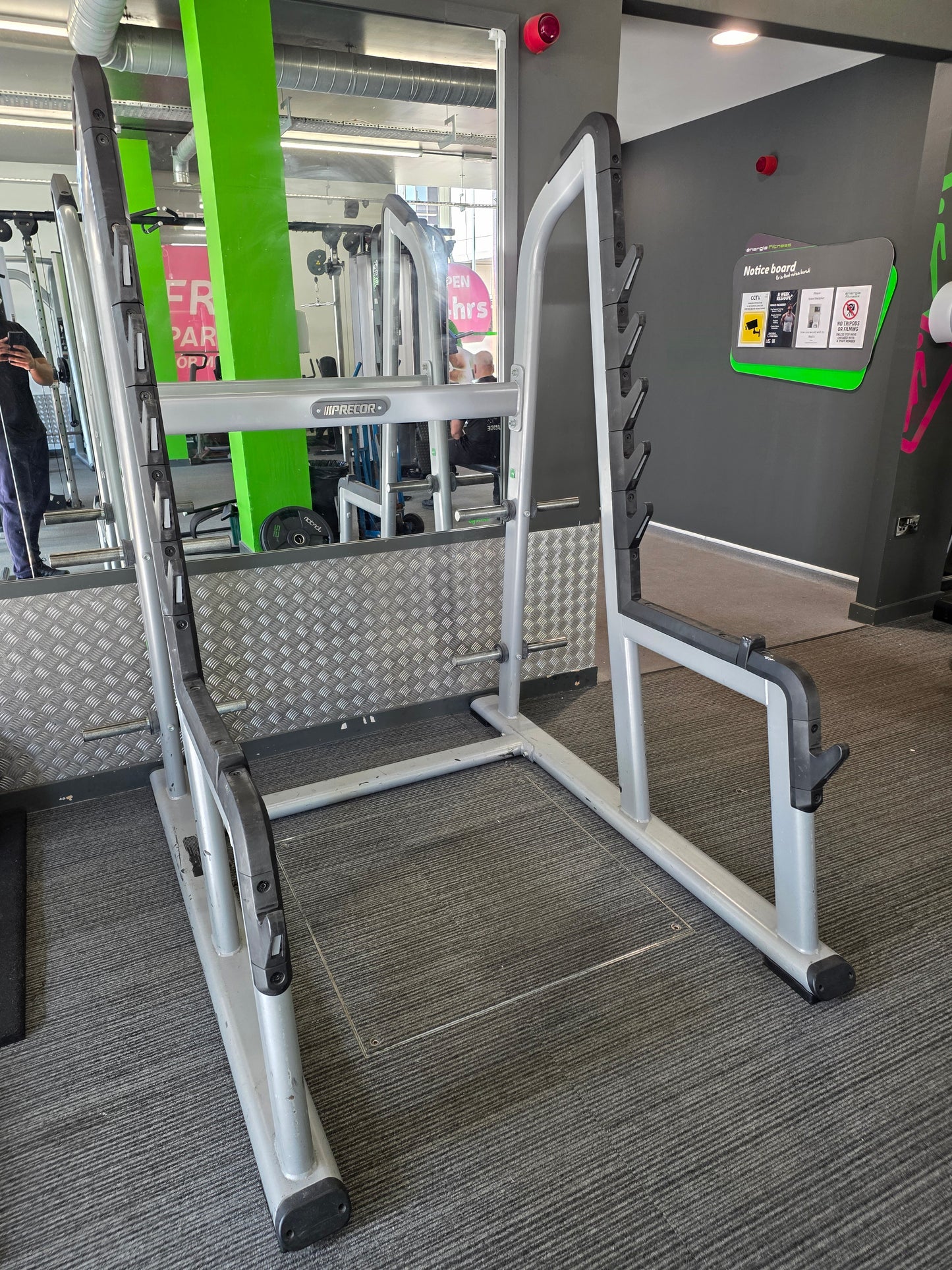 Precor Squat Rack Commercial Gym Equipment
