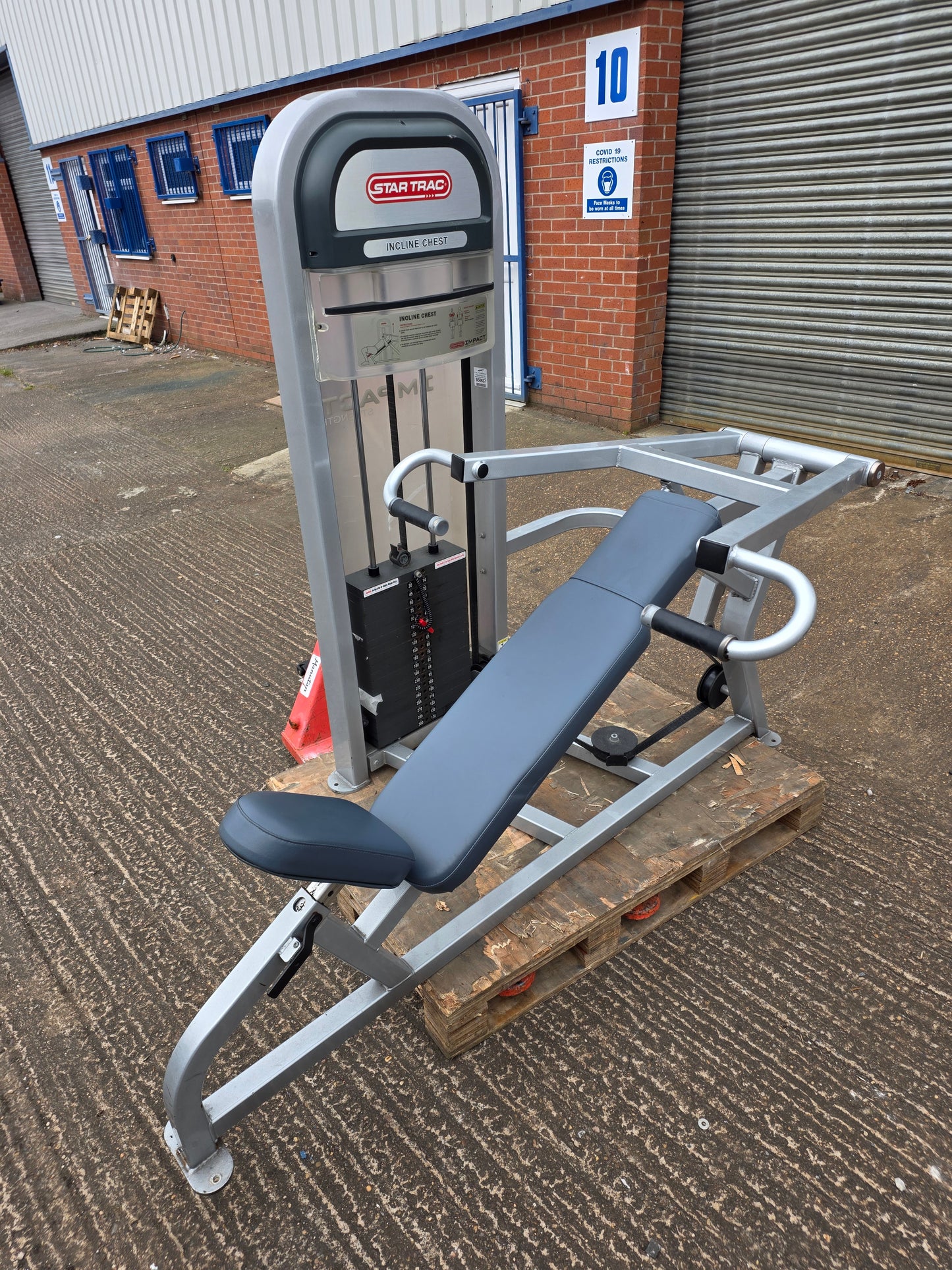 Star Trac/Flex Incline Chest Press Machine Commercial Gym Equipment