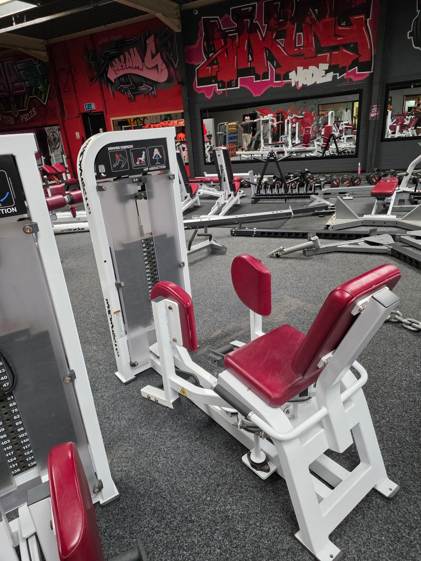 X2 Hammer Strength Hip Abductor & Adductor Machine Commercial Gym Equipment