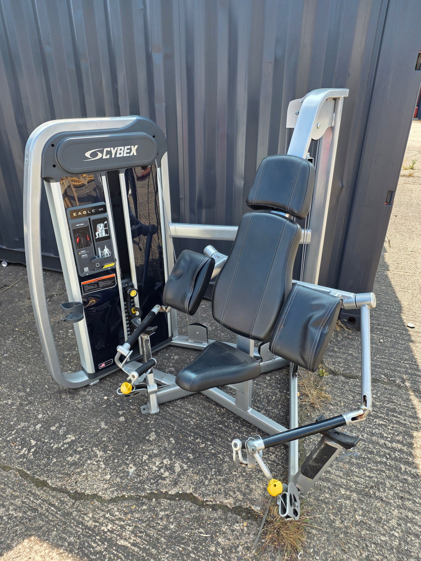 Cybex Eagle NX Bicep Curl Machine Commercial Gym Equipment