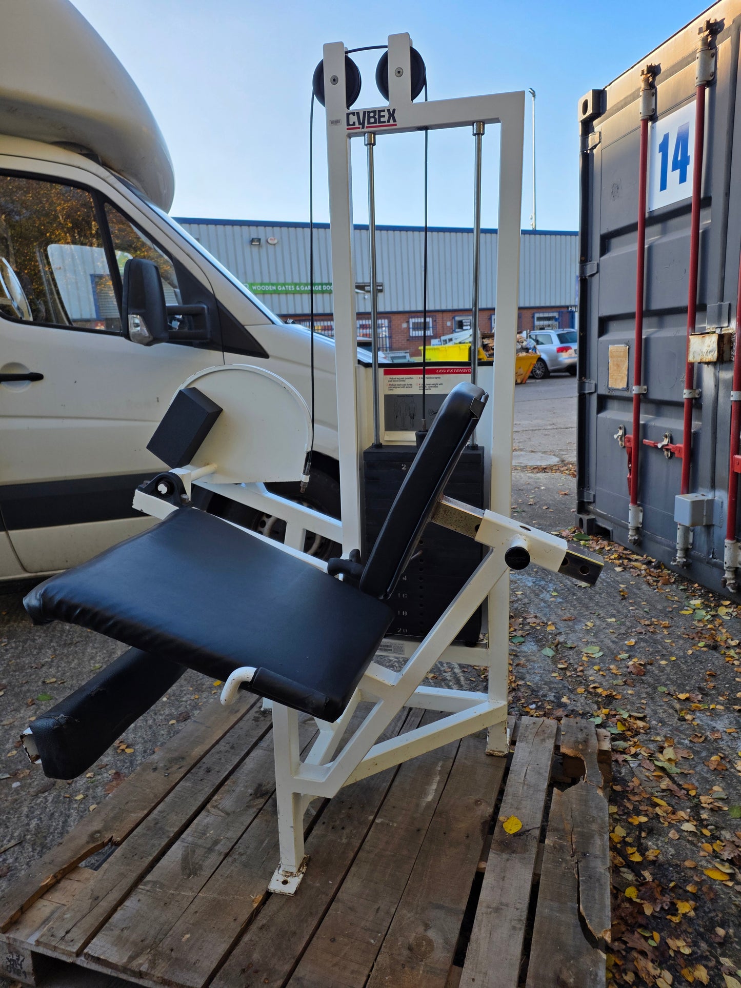 Cybex Leg Extension Machine Commercial Gym Equipment