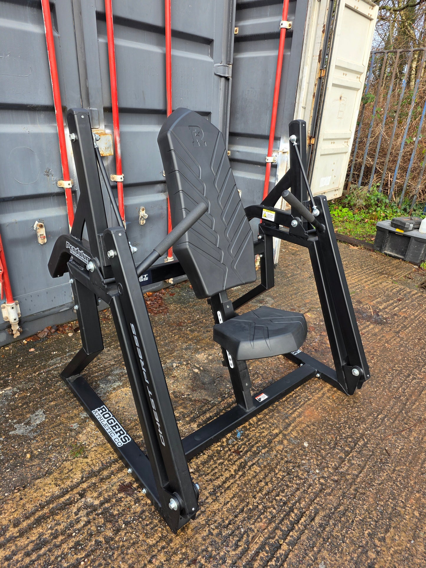Rogers Chest Press Machine Commercial Gym Equipment