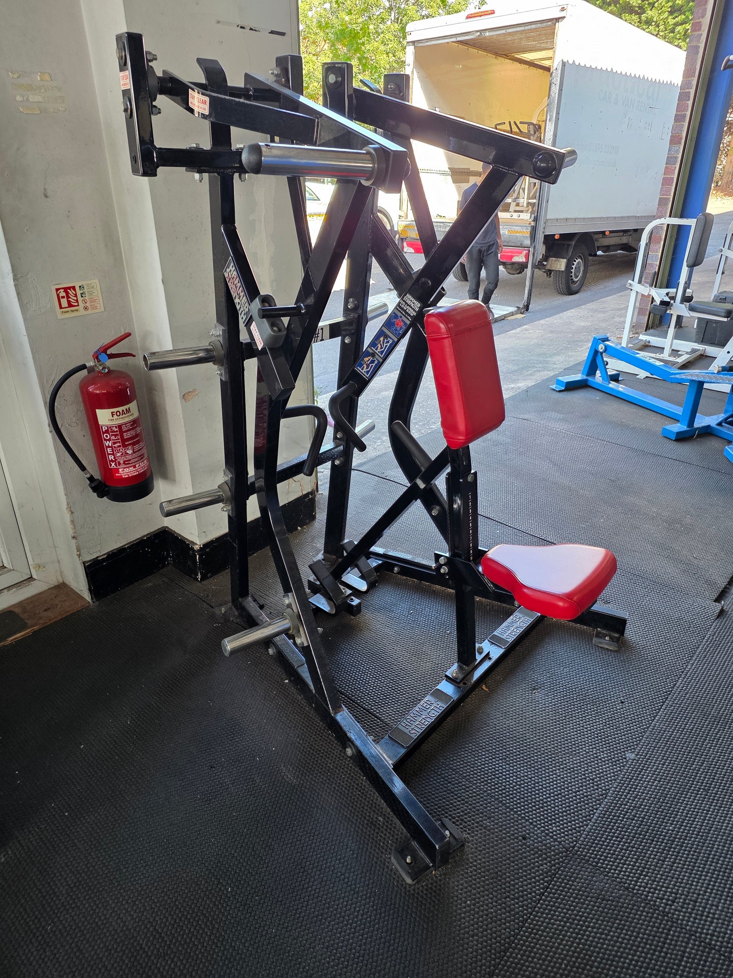Hammer Strength Low Row Machine Commercial Gym Equipment
