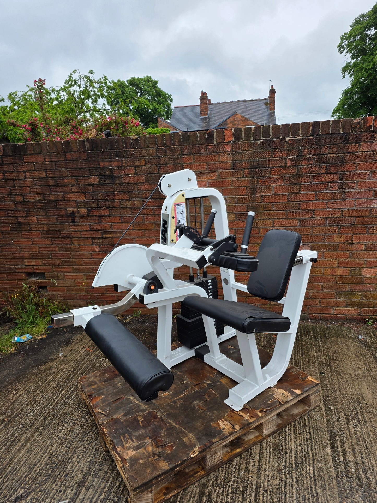 Precor Icarian Seated Hamstring Curl Machine Commercial Gym Equipment