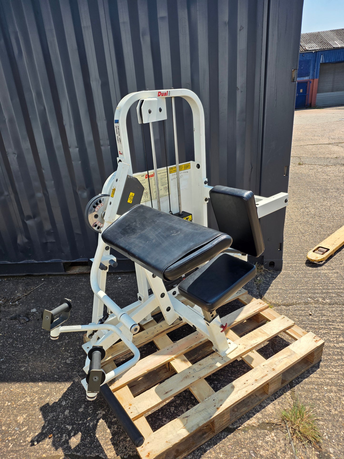Hoist Dual Bicep & Tricep Extension Machine Commercial Gym Equipment