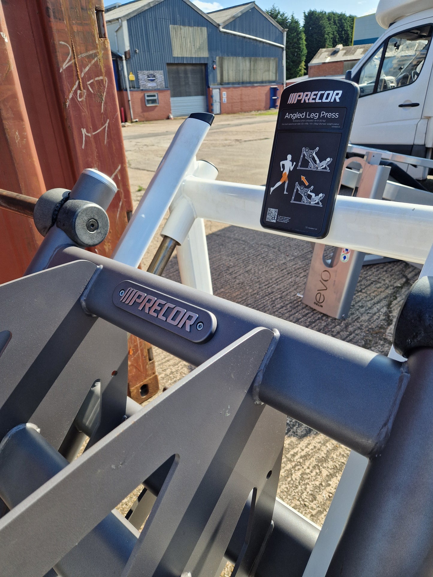 Precor Leg Press Machine Commercial Gym Equipment