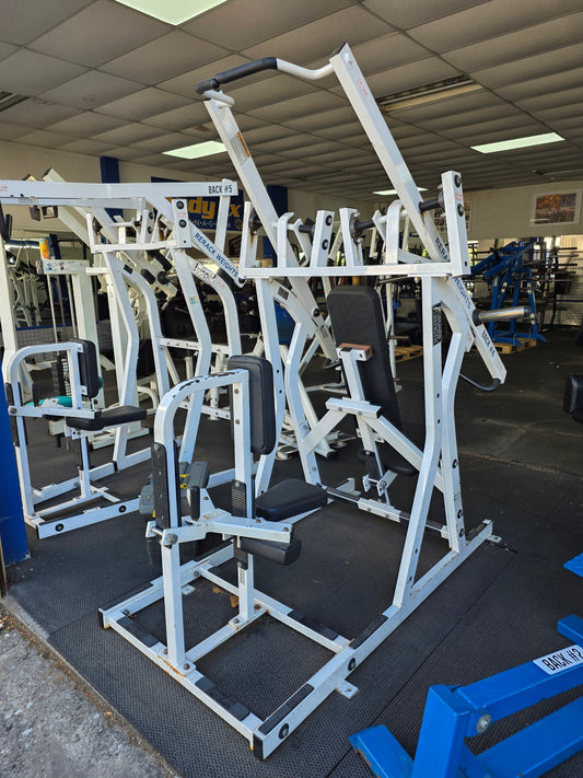 Hammer Strength Dual Incline Chest Press & Lat Pulldown Combo Commercial Gym Equipment
