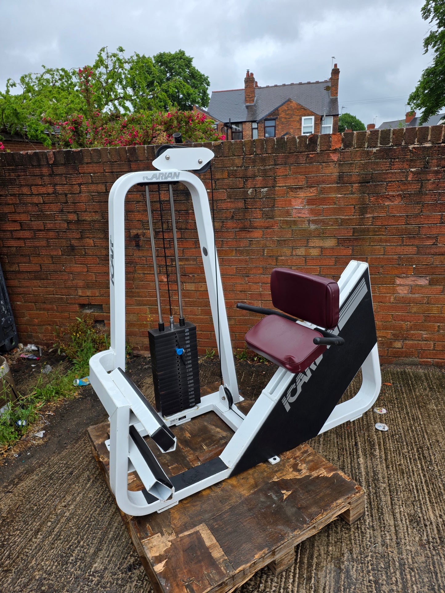 Precor Icarian Horizontal Calf Machine Commercial Gym Equipment