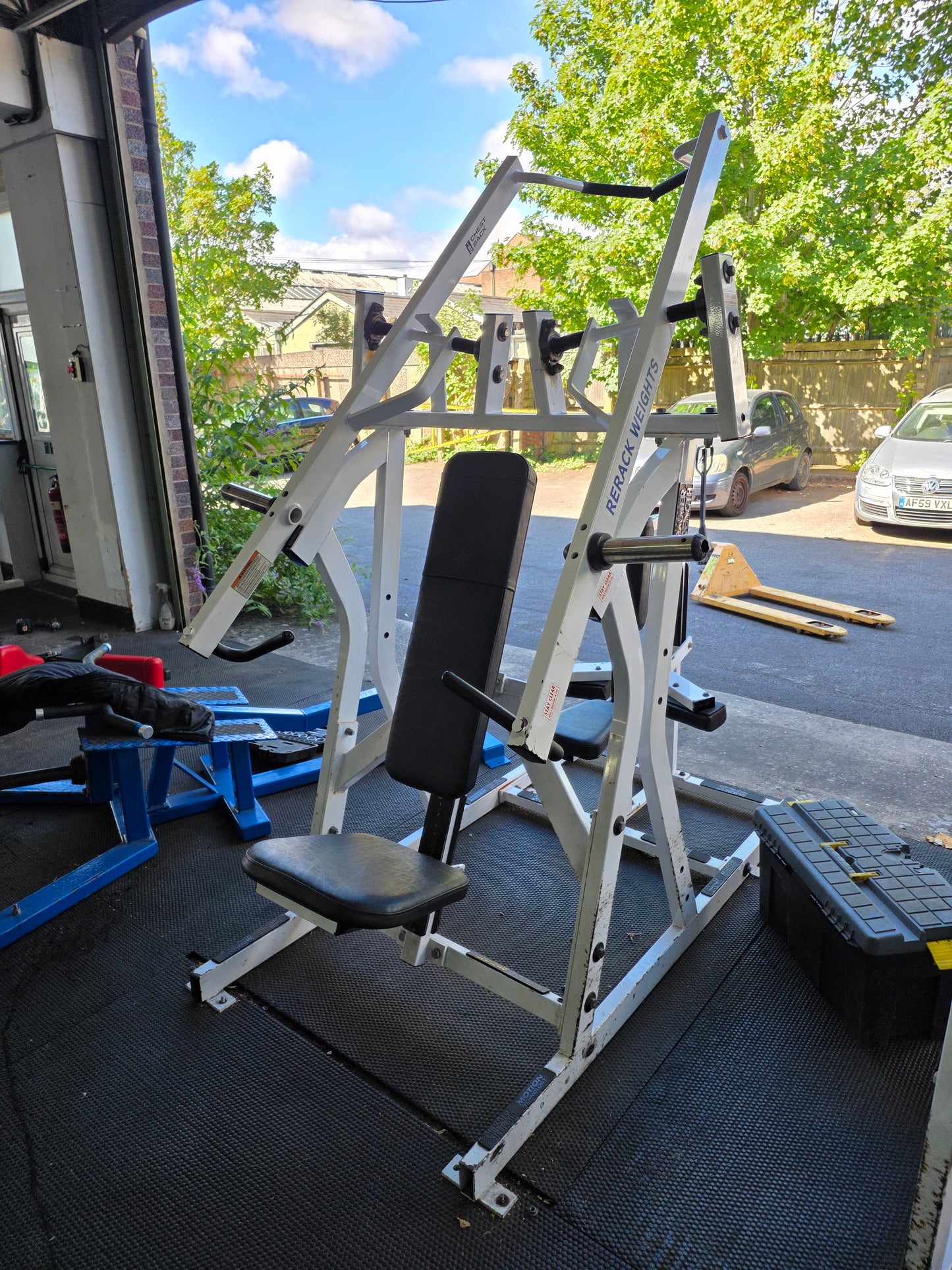 Hammer Strength Dual Incline Chest Press & Lat Pulldown Combo Commercial Gym Equipment