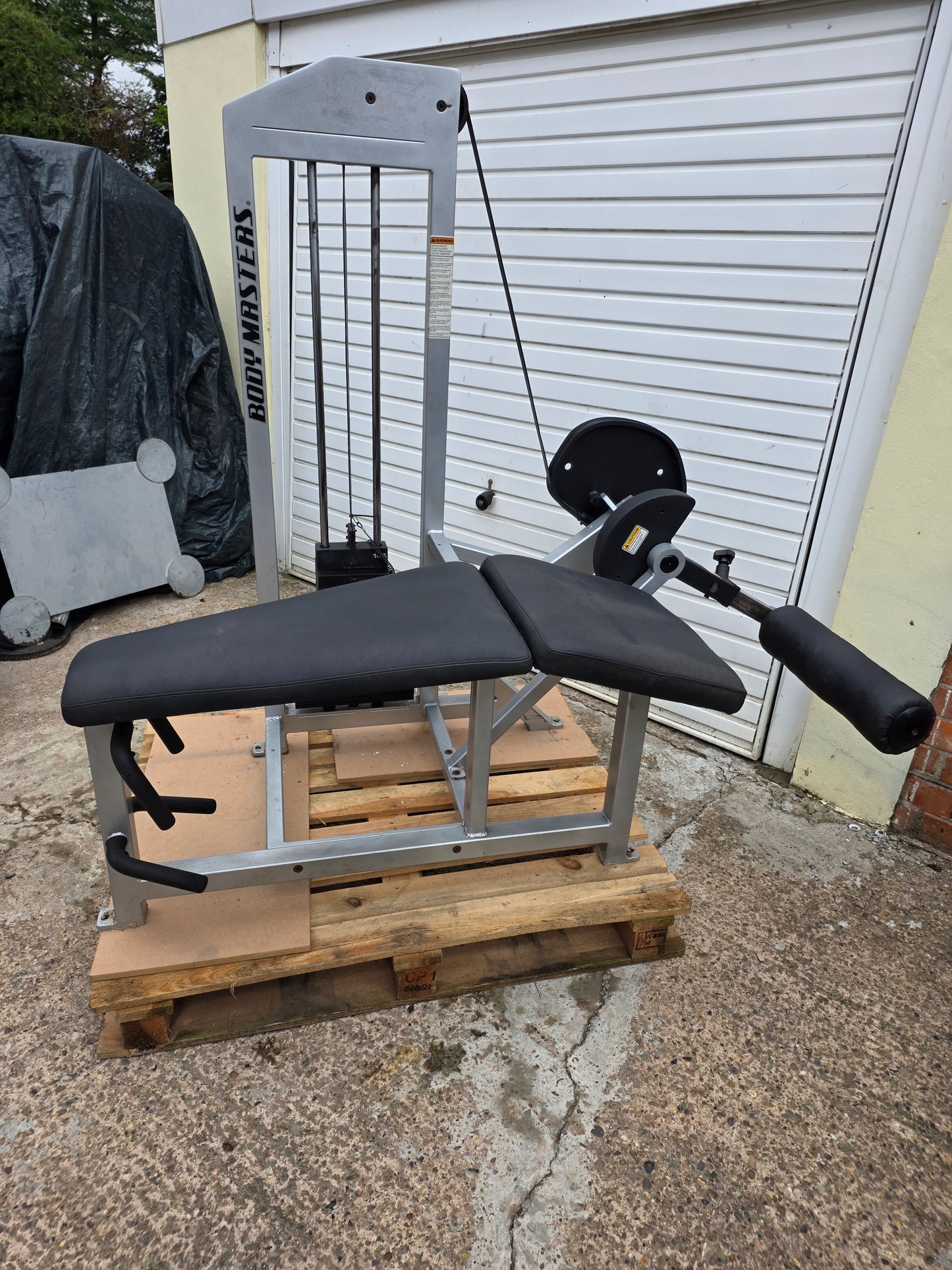 Bodymasters Lying Hamstring Curl Machine Commercial Gym Equipment
