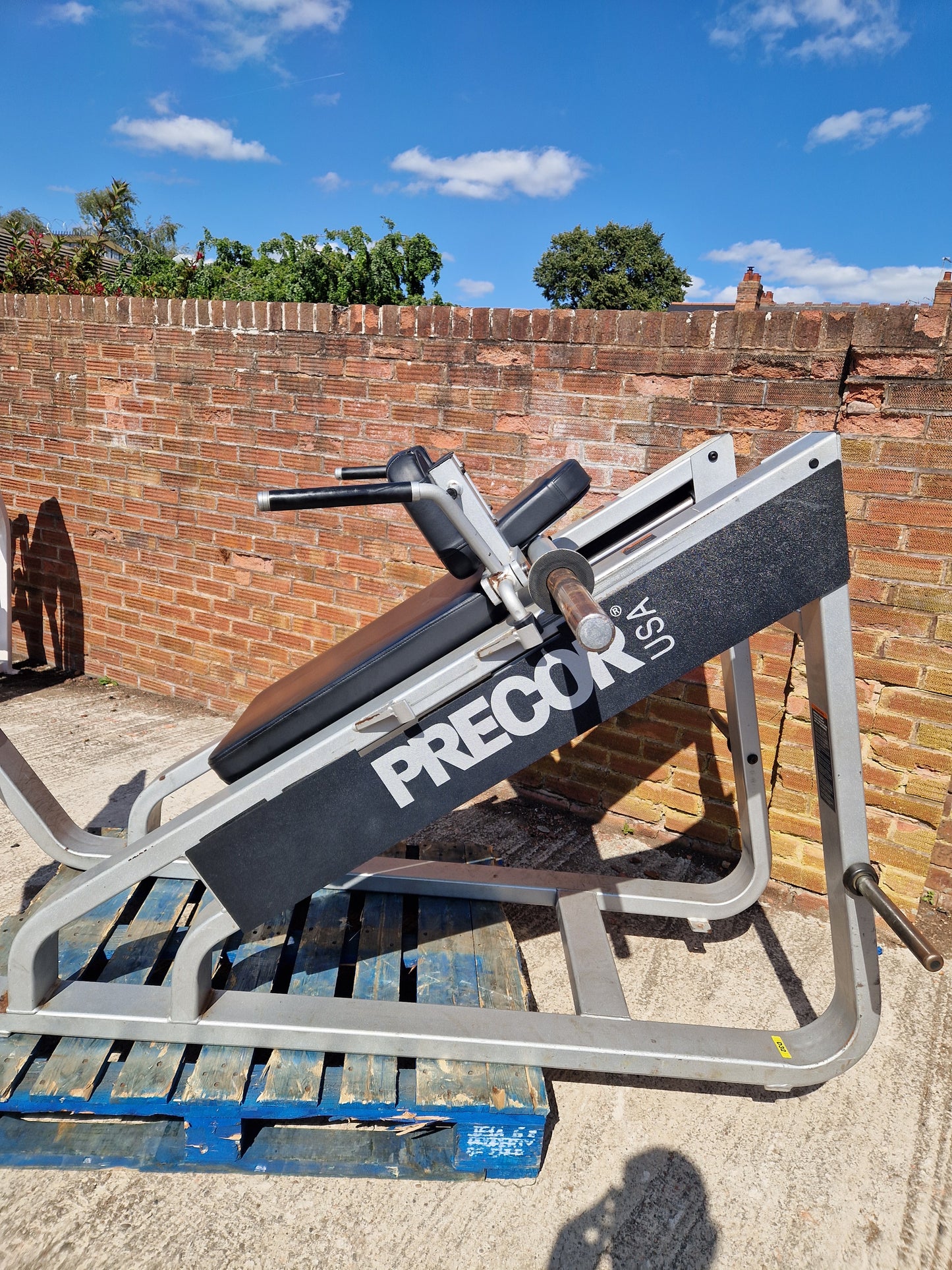Precor Icarian Hack Squat Machine Commercial Gym Equipment