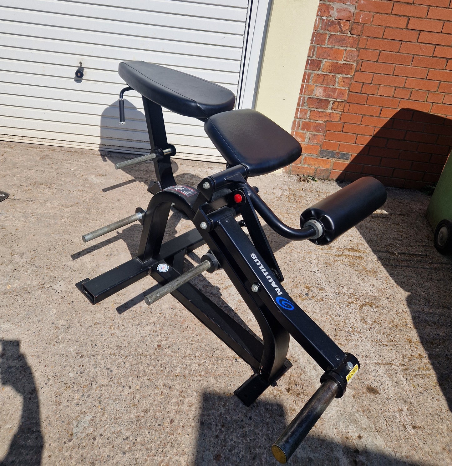 Nautilus Xpload Leg Curl Machine Commercial Gym Equipment