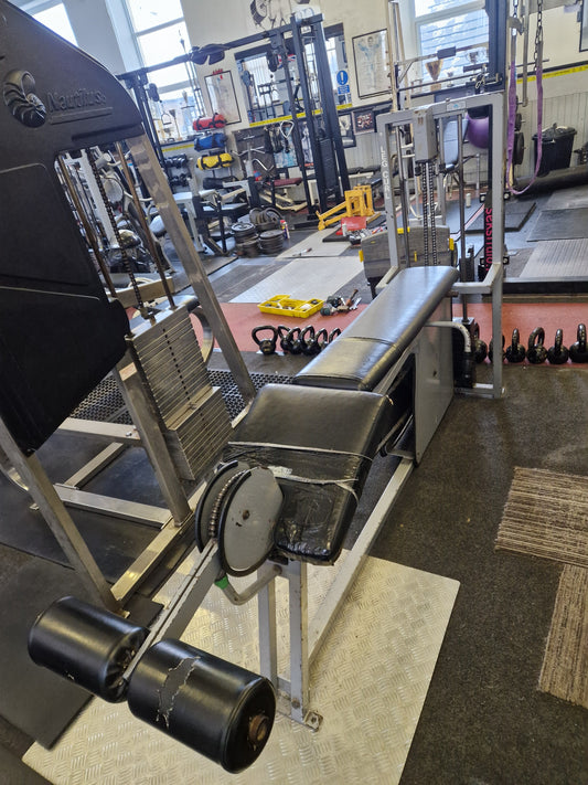 Nautilus Hamstring Curl Machine 1st Gen Commercial Gym Equipment
