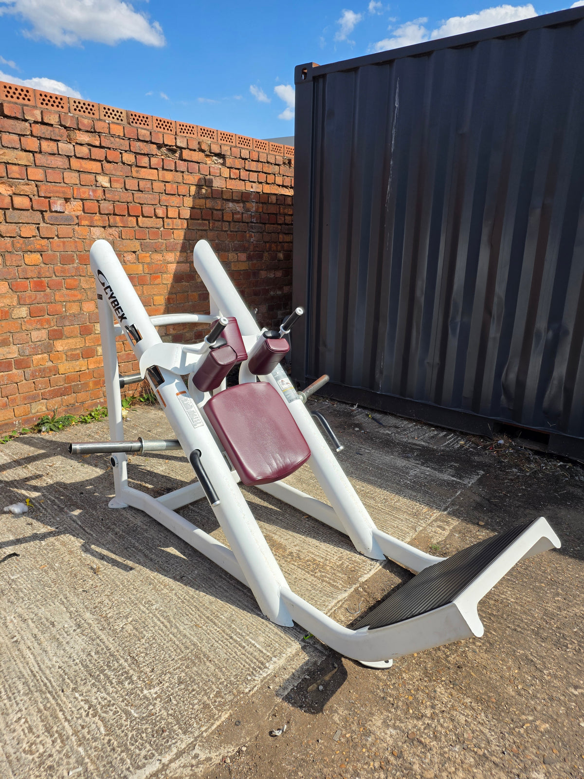 Cybex Hack Squat Machine Commercial Gym Equipment