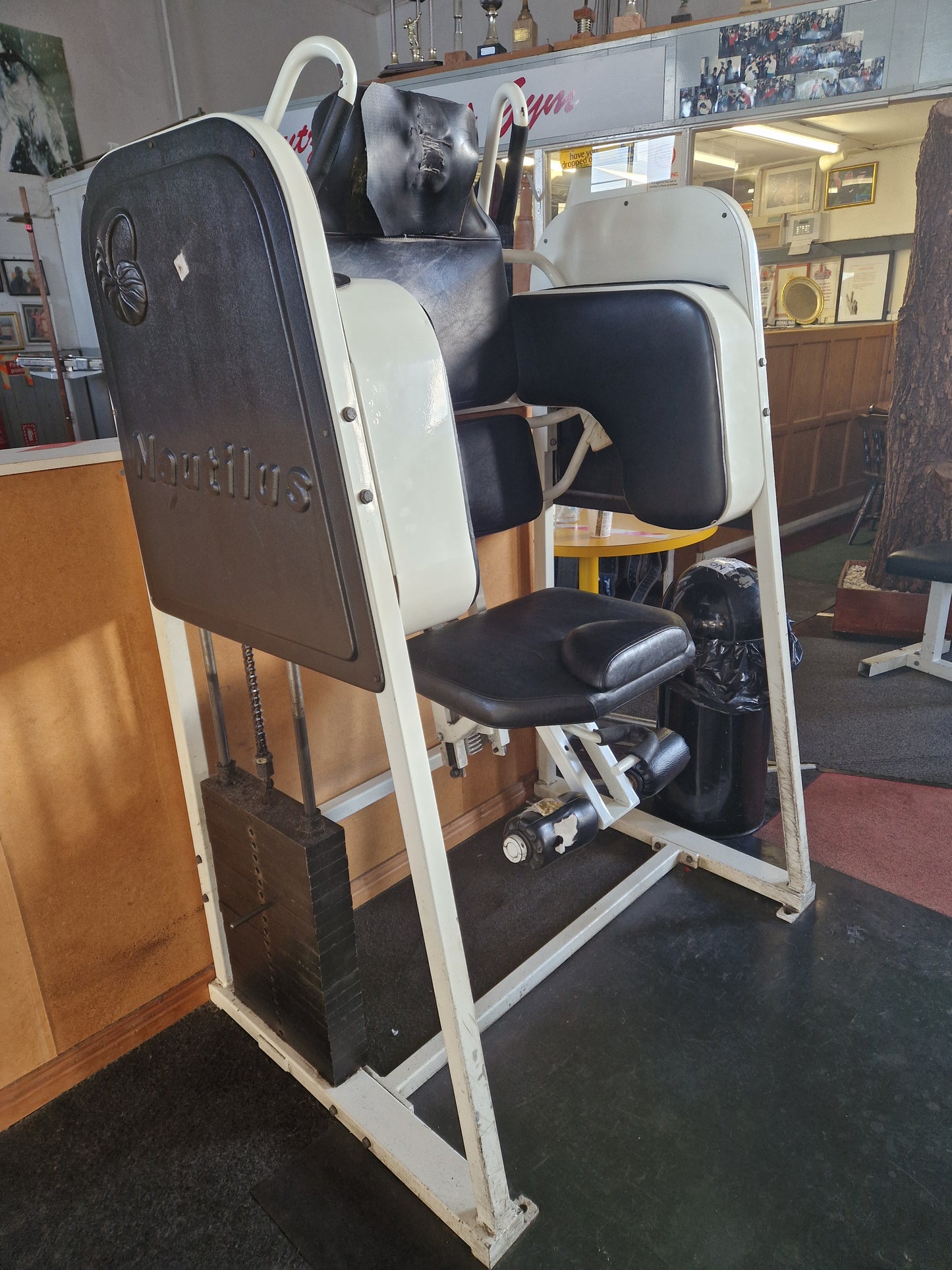 Nautilus Abdominal Crunch 1st Generation Commercial Gym Equipment