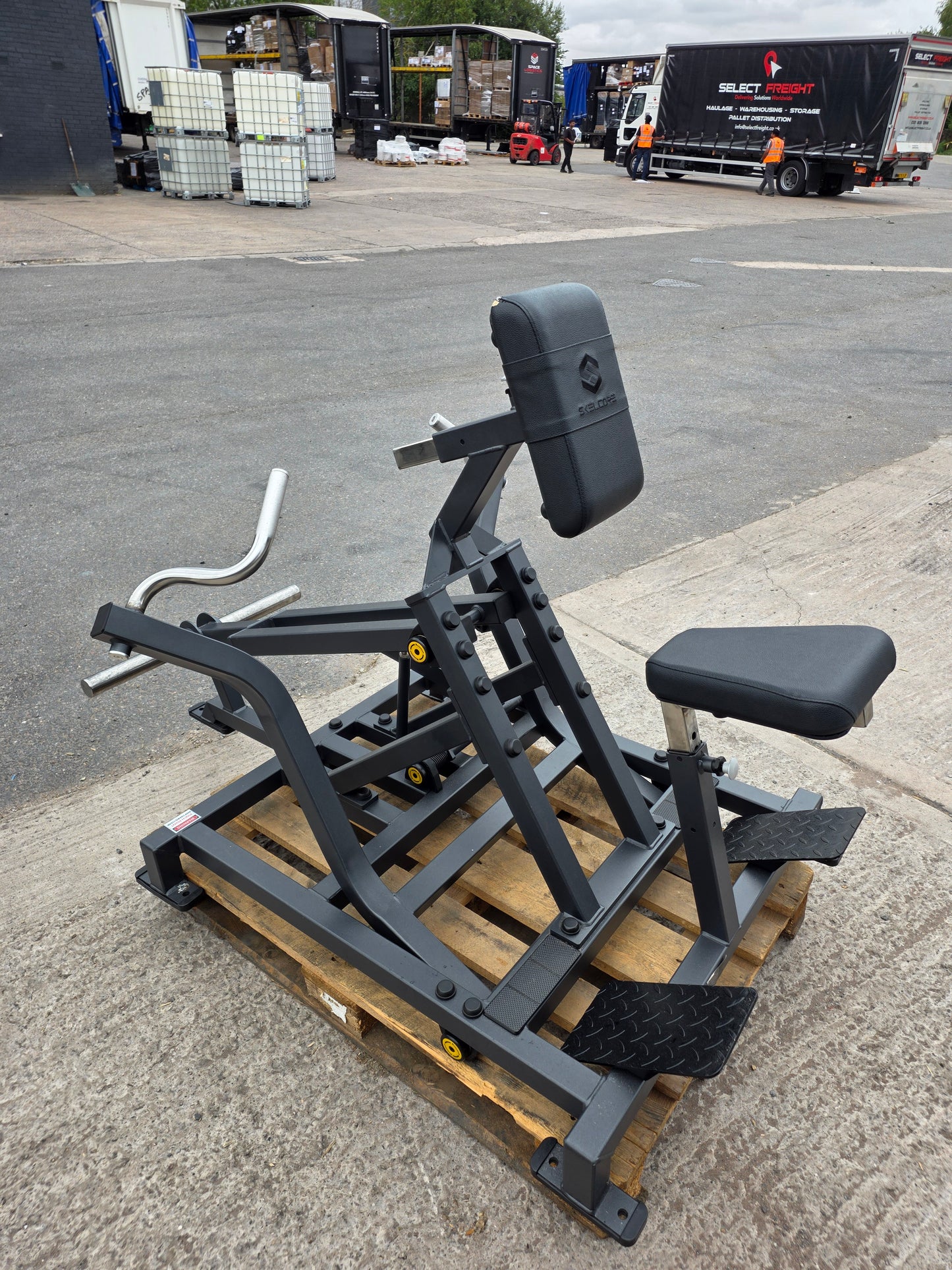 Skelcore/Flex Style Back Row Machine Commercial Gym Equipment