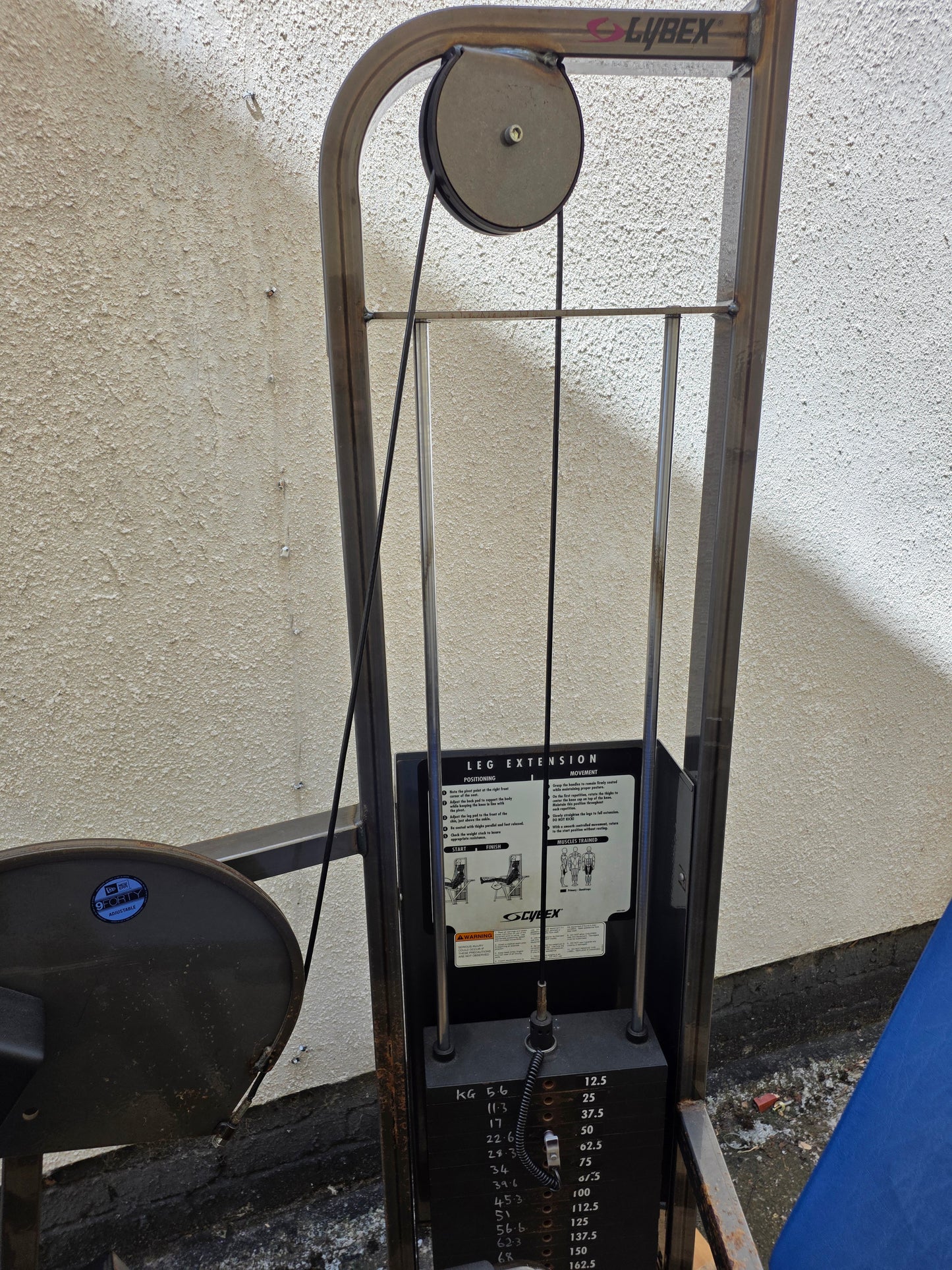 Cybex Classic Leg Extension Machine Commercial Gym Equipment