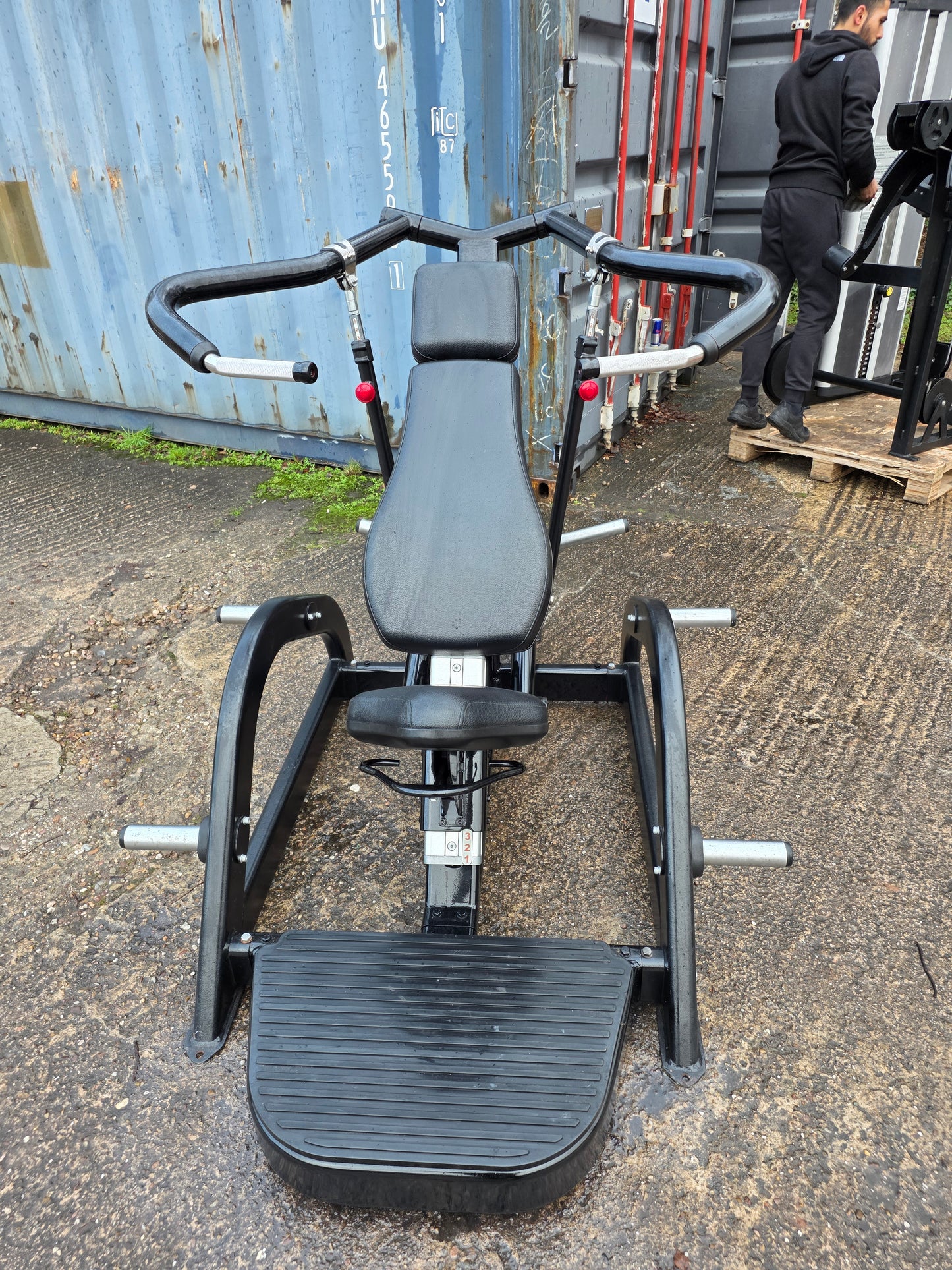 Nautilus Leverage Incline Chest Press Machine Commercial Gym Equipment