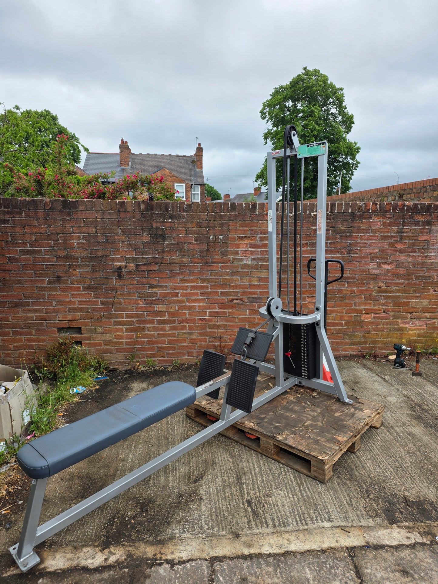 Flex Fitness Low Row Machine Commercial Gym Equipment