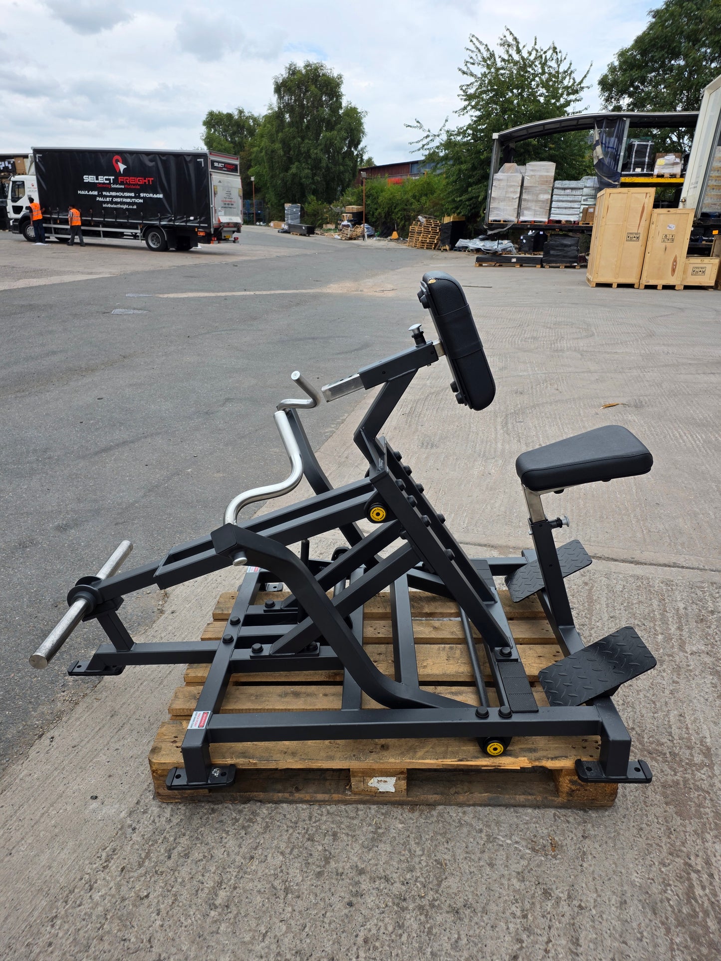 Skelcore/Flex Style Back Row Machine Commercial Gym Equipment